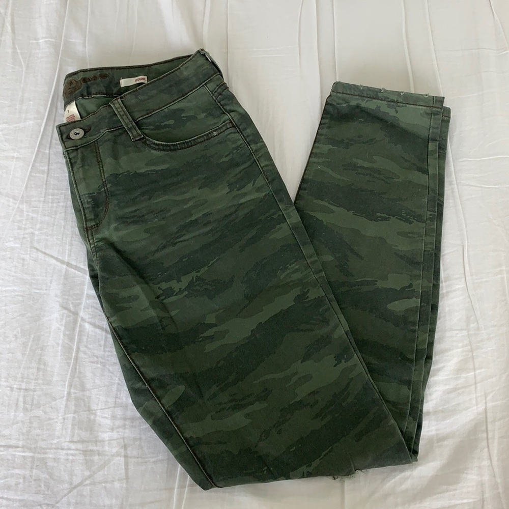 Army green pants